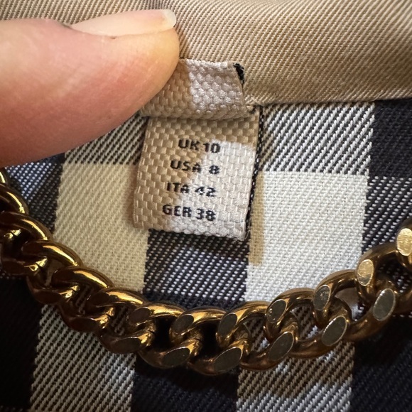 Burberry Sandringham Double-Breasted Trench Coat in mid-length size uk 10 - Picture 10 of 11